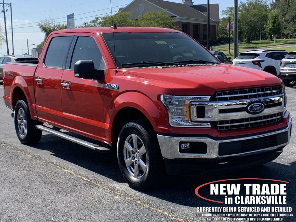 Race Red 2019 Ford F-150 Pickup Truck Four-Wheel Drive Automatic