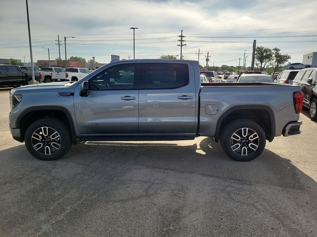2026 GMC Sierra 1500 AT4 Silver at Brown Buick GMC