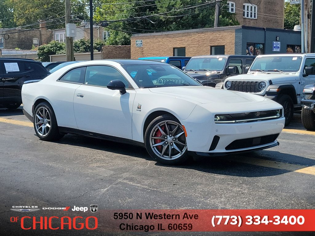 White Knuckle 2024 Dodge Charger Daytona Coupe All-Wheel Drive 1-Speed Automatic