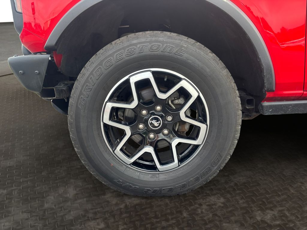 2023 Ford Bronco Black Diamond Red at Phil Fitts Ford