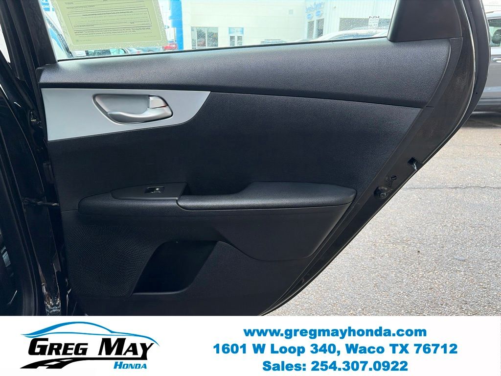 2023 Kia Forte LXS Black at Greg May Honda