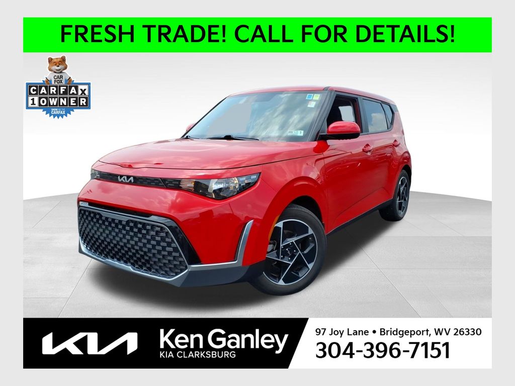Inferno Red 2024 Kia Soul SUV / Crossover Front-Wheel Drive Continuously Variable Transmission