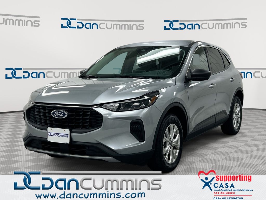 Silver Metallic 2024 Ford Escape SUV / Crossover All-Wheel Drive 8-Speed Automatic