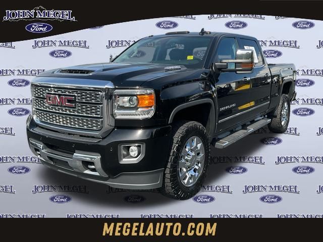 Onyx Black 2018 GMC Sierra 2500HD Pickup Truck Four-Wheel Drive 6-Speed Automatic