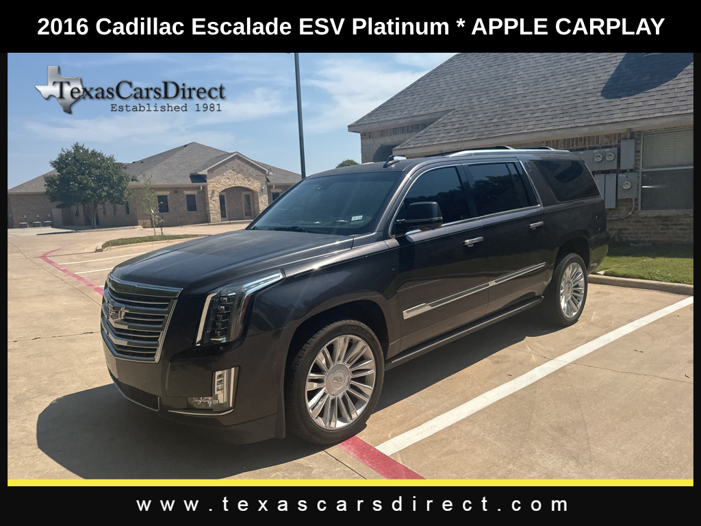 2016 Cadillac Escalade ESV Platinum Edition 1