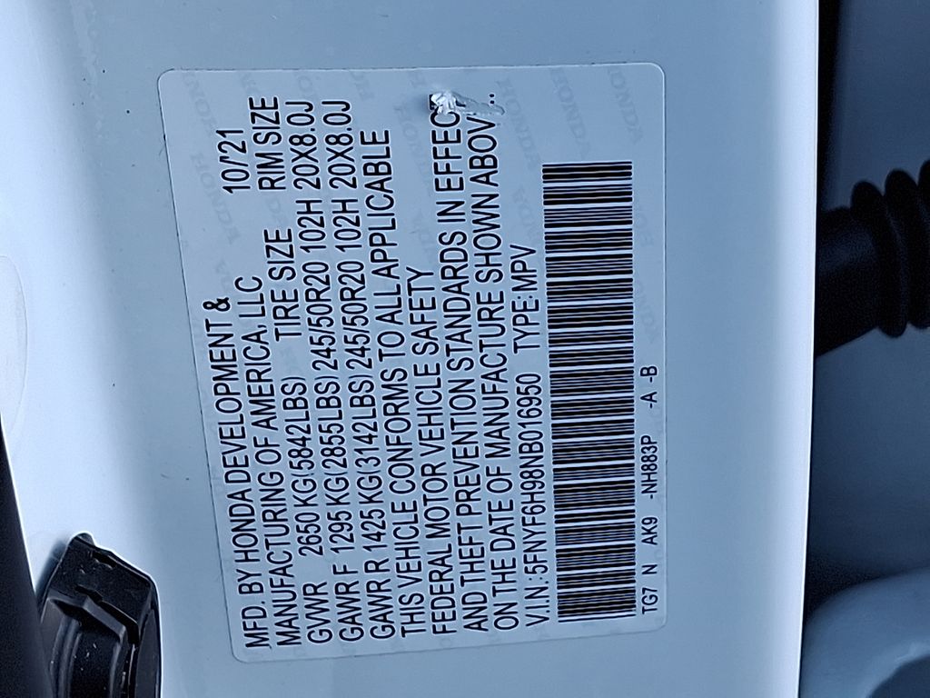 Thumbnail: 2022 Honda Pilot - 27