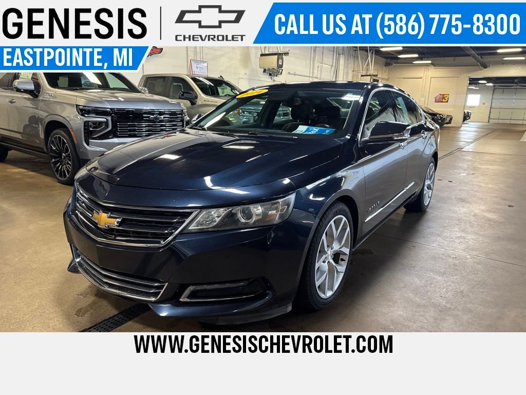 Blue Ray Metallic 2014 Chevrolet Impala Sedan Front-Wheel Drive 6-Speed Automatic Overdrive