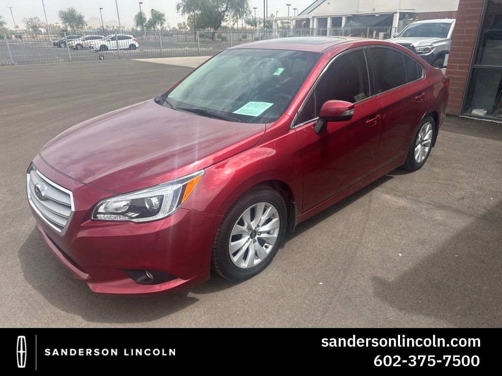 Venetian Red Pearl 2017 Subaru Legacy Sedan All-Wheel Drive Continuously Variable Transmission