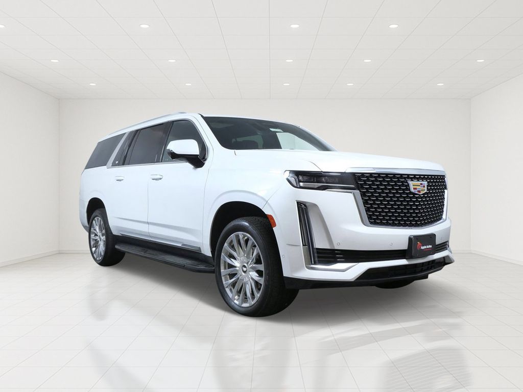 Crystal White 2024 Cadillac Escalade ESV SUV / Crossover Four-Wheel Drive Automatic