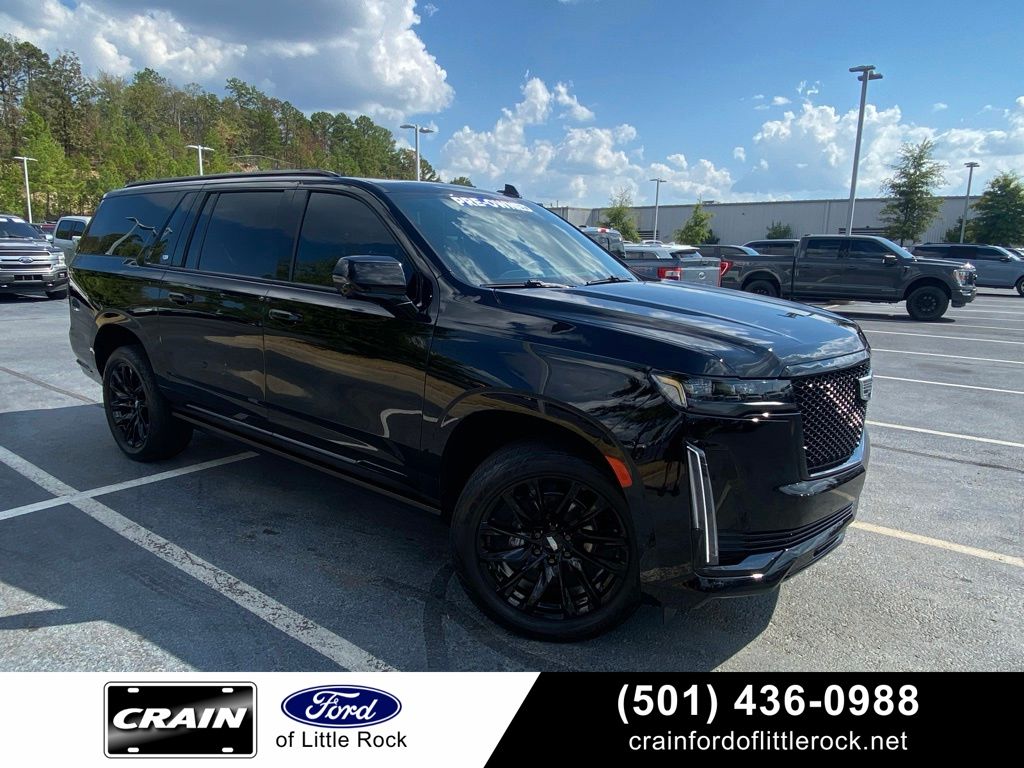 Black Raven 2023 Cadillac Escalade ESV SUV / Crossover Four-Wheel Drive Automatic