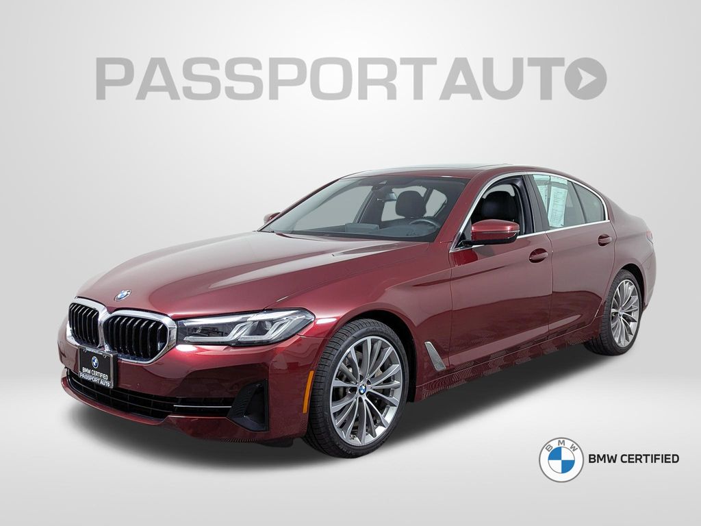 Aventurin Red Metallic 2023 BMW 5 Series Sedan All-Wheel Drive 8-Speed Automatic