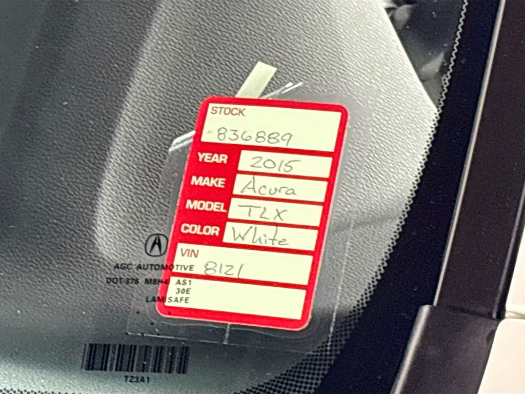 2015 Acura TLX Tech