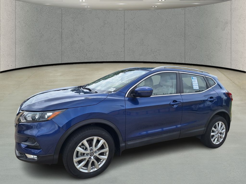 Caspian Blue Metallic 2021 Nissan Rogue Sport SV FWD SUV / Crossover Front-Wheel Drive Continuously Variable Transmission