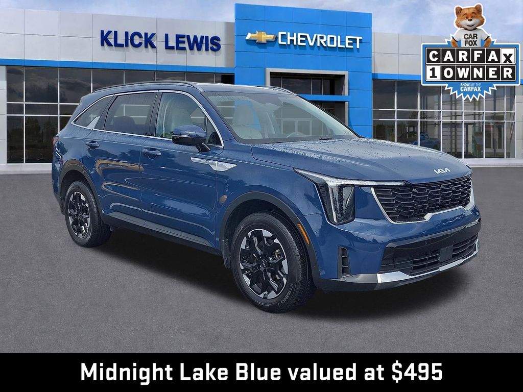 Midnight Lake Blue 2025 Kia Sorento SUV / Crossover All-Wheel Drive 8-Speed Automatic
