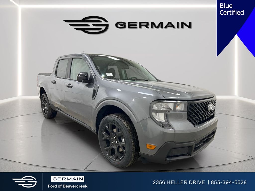 Gray Metallic 2025 Ford Maverick XLT SuperCrew AWD Pickup Truck All-Wheel Drive 8-Speed Automatic
