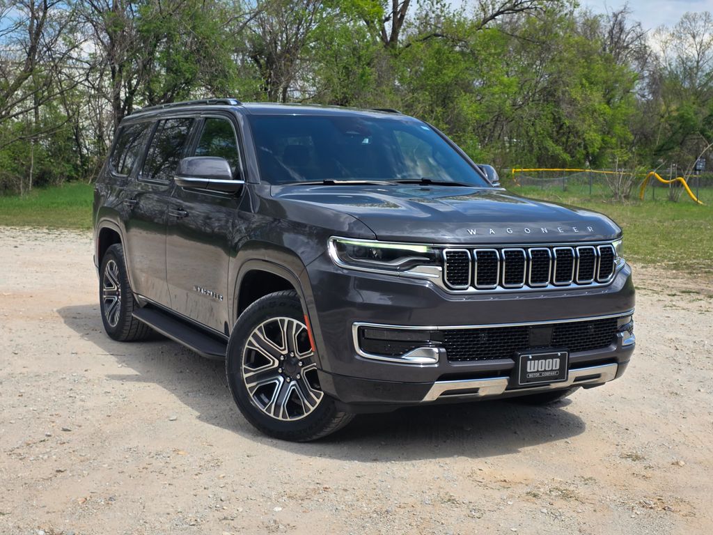 Baltic Gray Metallic Clearcoat 2022 Jeep Wagoneer Series III 4WD SUV / Crossover Four-Wheel Drive 8-Speed Automatic