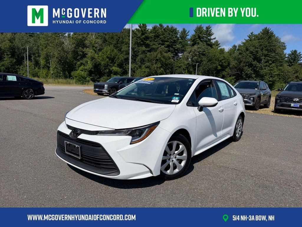 Ice 2024 Toyota Corolla Sedan Front-Wheel Drive Continuously Variable Transmission