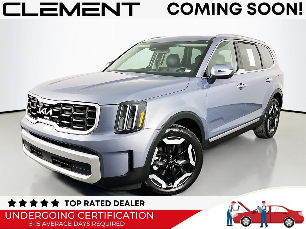 Everlasting Silver 2025 Kia Telluride S FWD SUV / Crossover Front-Wheel Drive 8-Speed Automatic