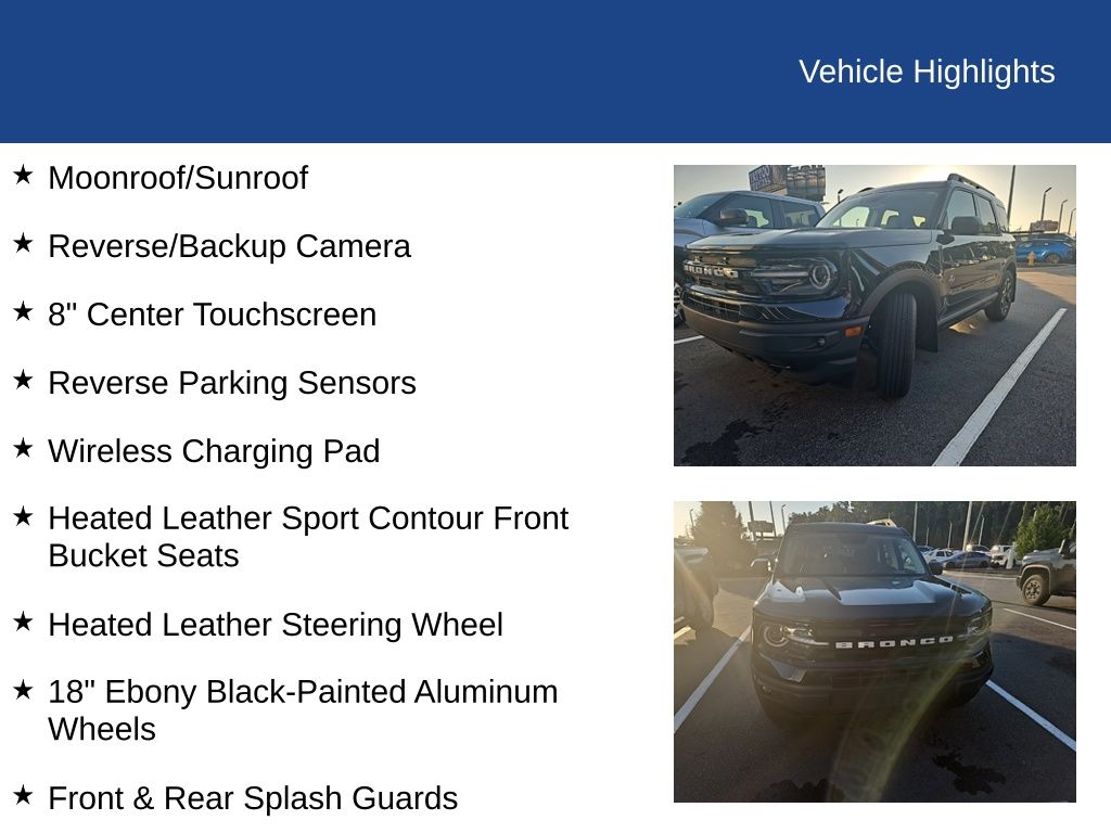 2023 Ford Bronco Sport Outer Banks