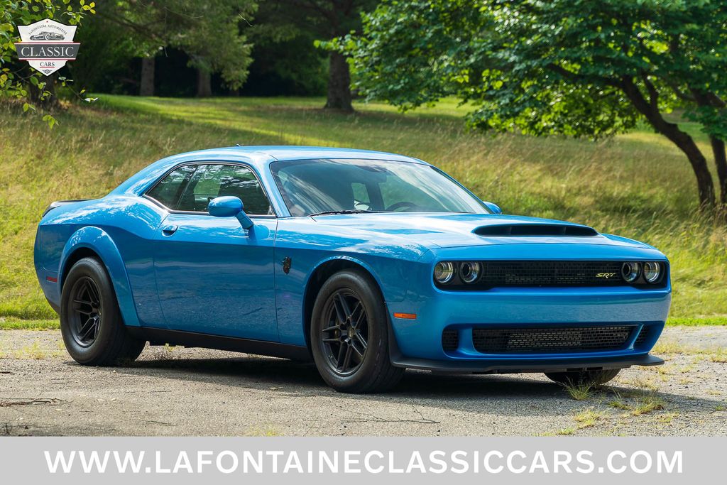 B5 Blue Pearlcoat 2023 Dodge Challenger Coupe Rear-Wheel Drive 8-Speed Automatic