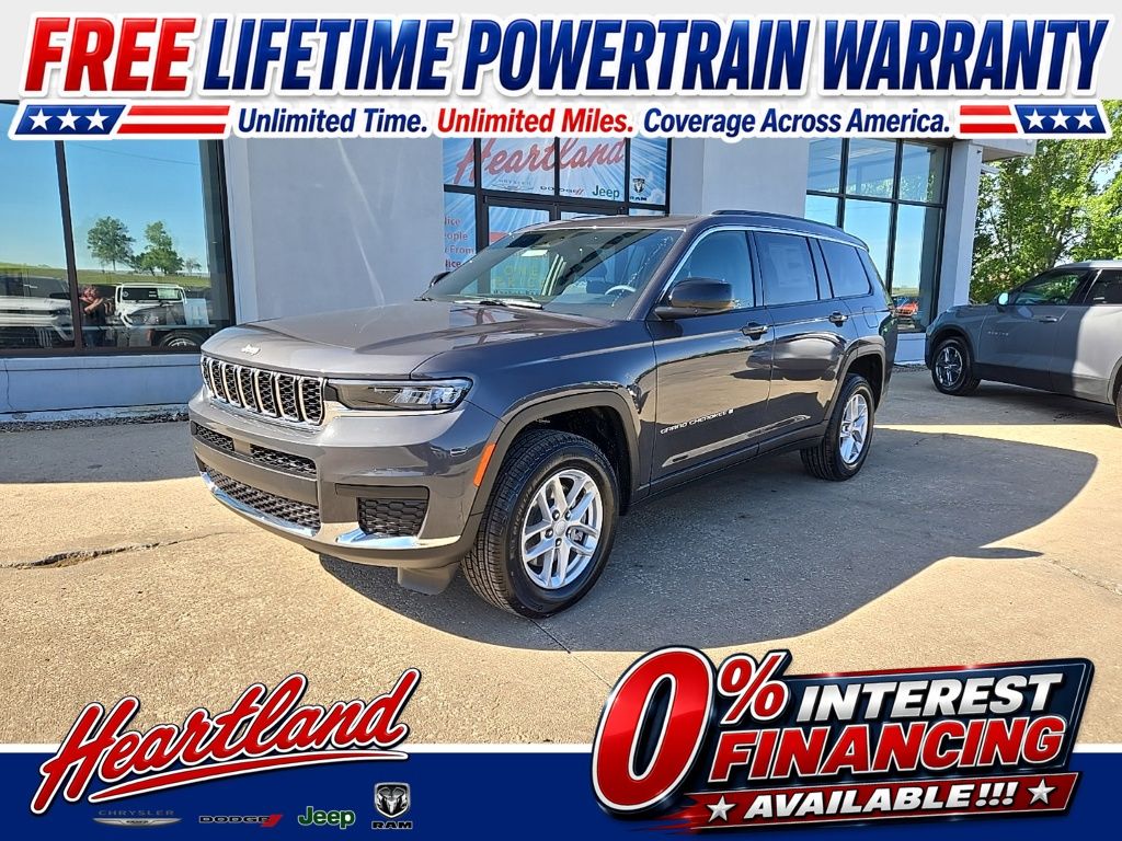 Baltic Gray Metallic Clearcoat 2026 Jeep Grand Cherokee L SUV / Crossover Four-Wheel Drive 8-Speed Automatic