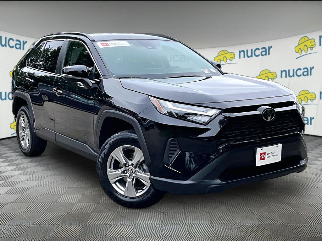 Midnight Black Metallic 2024 Toyota RAV4 SUV / Crossover Front-Wheel Drive 8-Speed Automatic