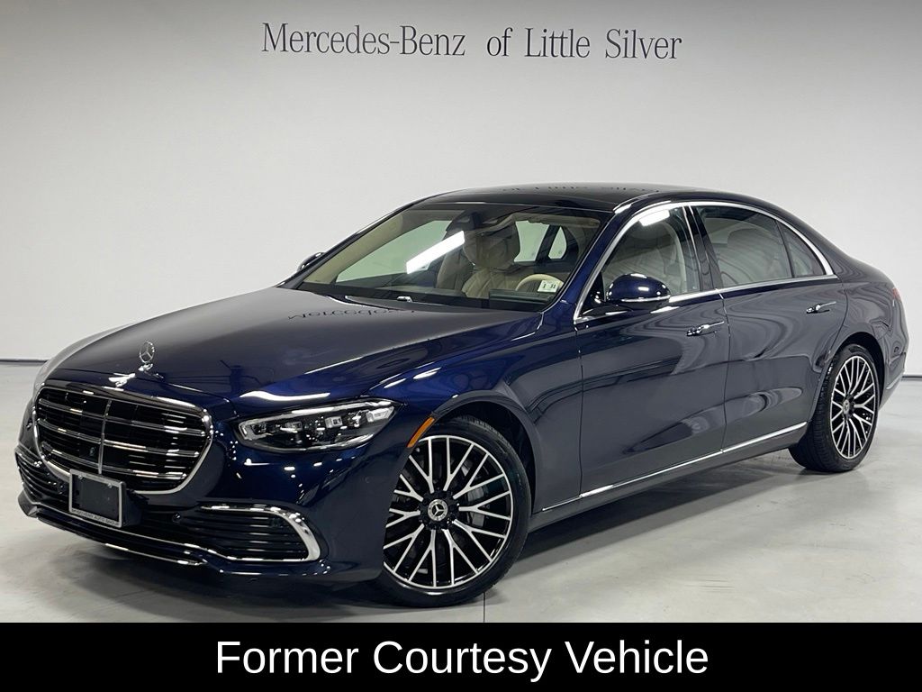 Nautical Blue 2026 Mercedes-Benz S-Class Sedan All-Wheel Drive 9-Speed Automatic