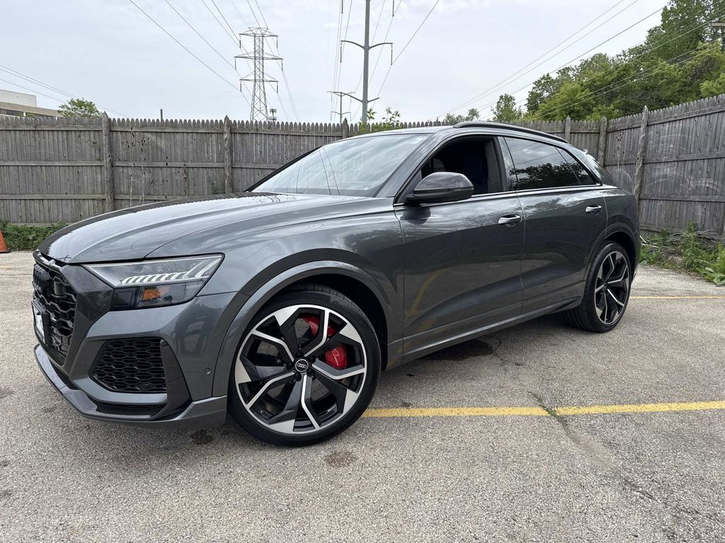 Daytona Gray Pearl 2021 Audi RS Q8 4.0T quattro AWD SUV / Crossover All-Wheel Drive 8-Speed Automatic