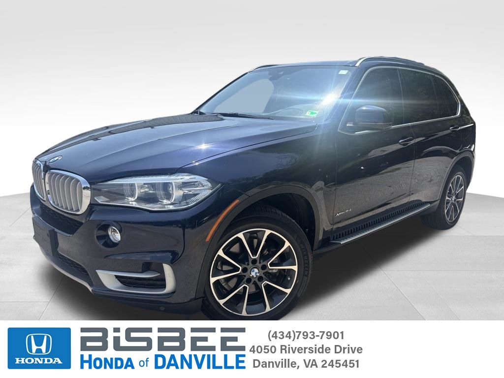 Imperial Blue Metallic 2016 BMW X5 SUV / Crossover All-Wheel Drive 8-Speed Automatic