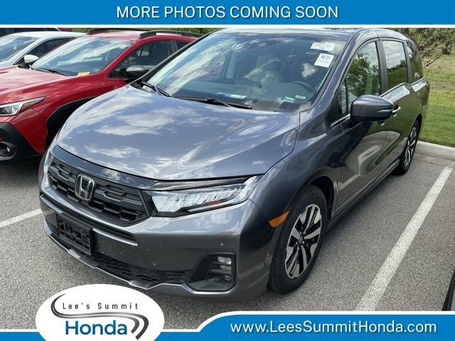 Gray (Modern Steel Metallic) 2025 Honda Odyssey EX-L FWD Minivan Front-Wheel Drive Automatic