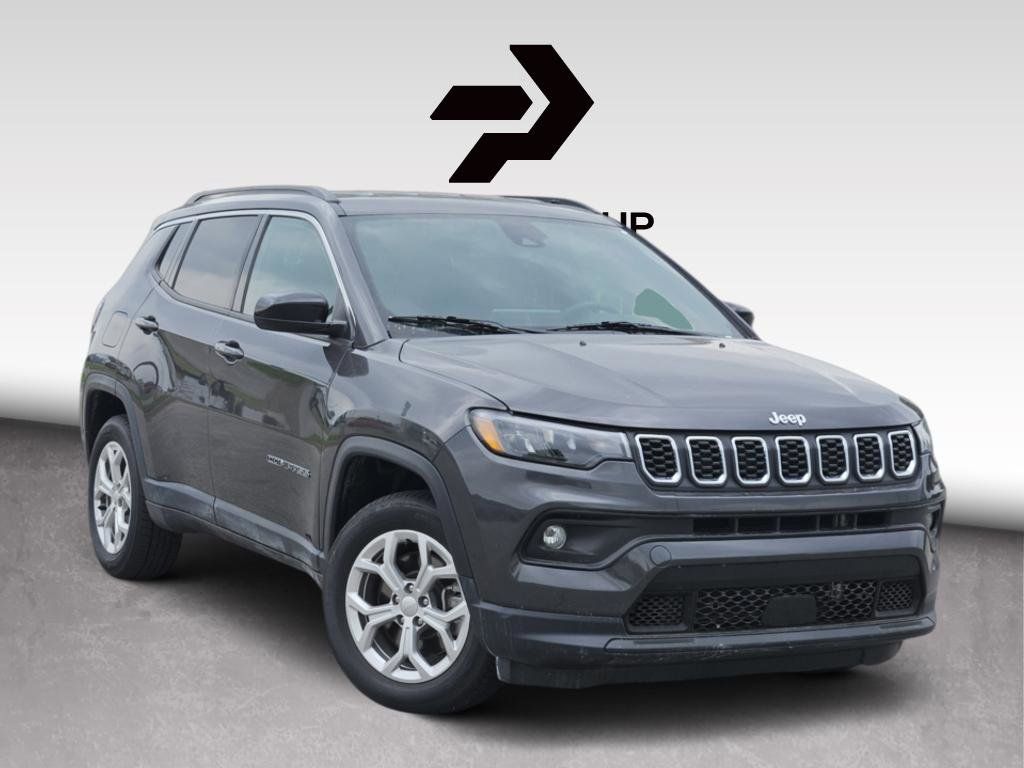Baltic Gray Metallic Clearcoat 2024 Jeep Compass Latitude 4WD SUV / Crossover Four-Wheel Drive 8-Speed Automatic