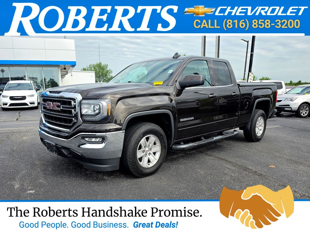 Deep Mahogany Metallic 2018 GMC Sierra 1500 Pickup Truck 4X2 6-Speed Automatic Overdrive