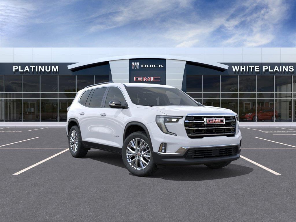 Summit White 2026 GMC Acadia SUV / Crossover Four-Wheel Drive 8-Speed Automatic