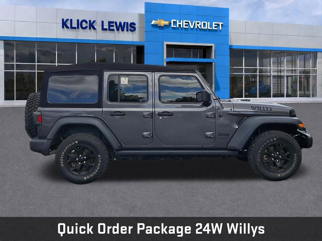 2020 Jeep Wrangler Unlimited Willys Gray at Grove City Ford