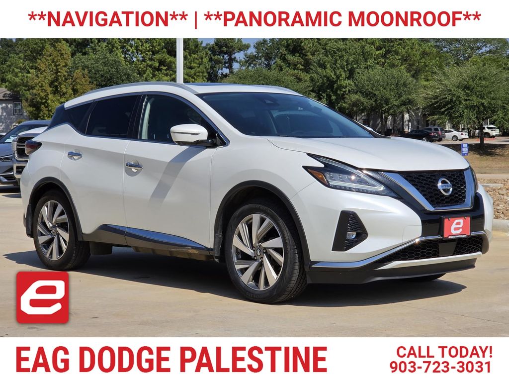 Pearl White Tricoat 2019 Nissan Murano SUV / Crossover Front-Wheel Drive Continuously Variable Transmission