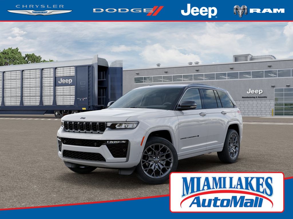 Bright White Clearcoat 2026 Jeep Grand Cherokee SUV / Crossover Four-Wheel Drive 8-Speed Automatic