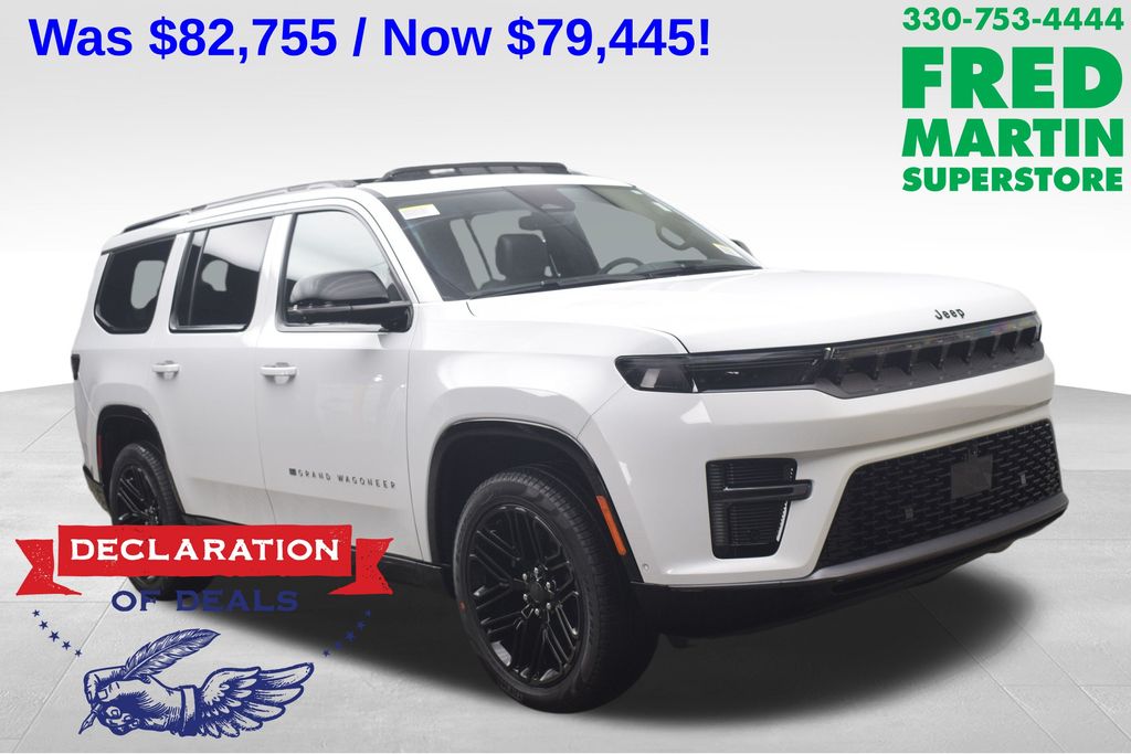 new 2026 Jeep Grand Wagoneer car, priced at $79,445