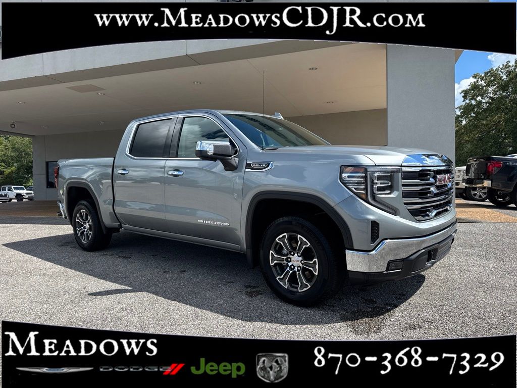 Sterling Metallic 2025 GMC Sierra 1500 Pickup Truck Four-Wheel Drive Automatic