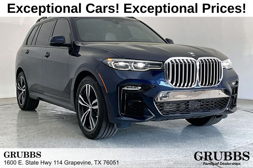 Tanzanite Blue II Metallic 2022 BMW X7 xDrive40i AWD SUV / Crossover All-Wheel Drive 8-Speed Automatic