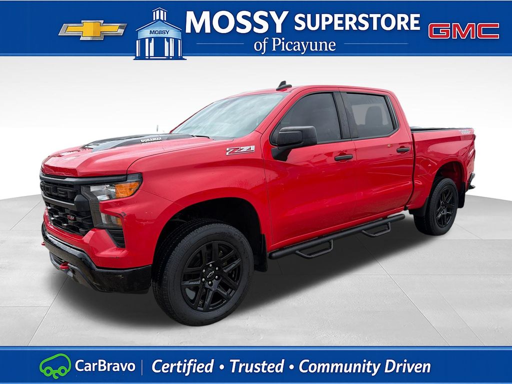 Red Hot 2024 Chevrolet Silverado 1500 Pickup Truck Four-Wheel Drive Automatic