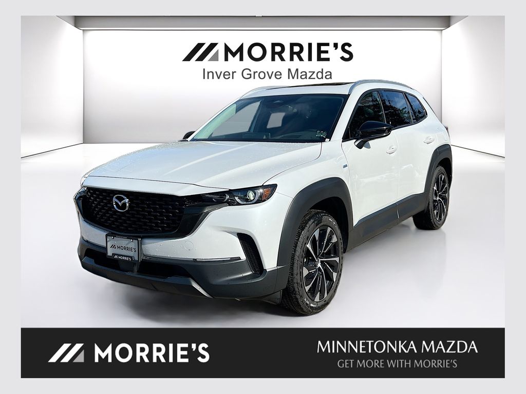 White (Wind Chill Pearl) 2025 Mazda CX-50 Hybrid Premium Plus AWD SUV / Crossover All-Wheel Drive Continuously Variable Transmission