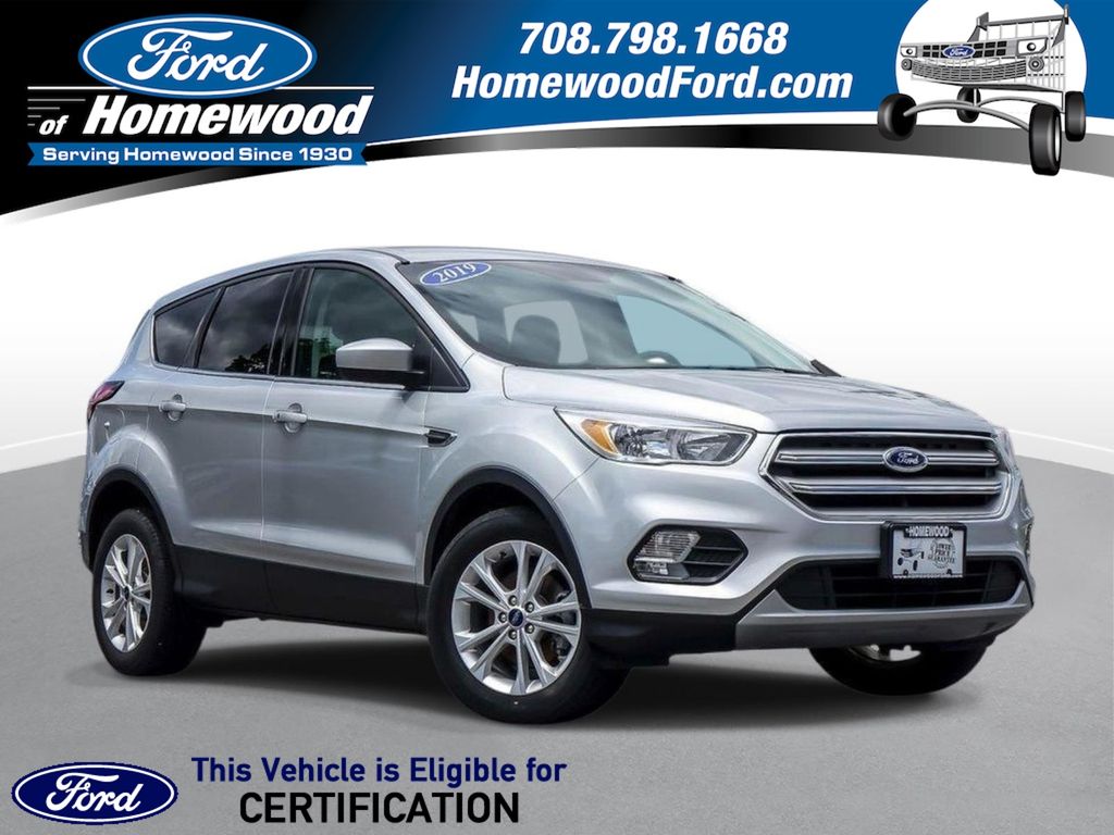 Ingot Silver 2019 Ford Escape SUV / Crossover Front-Wheel Drive 6-Speed Automatic
