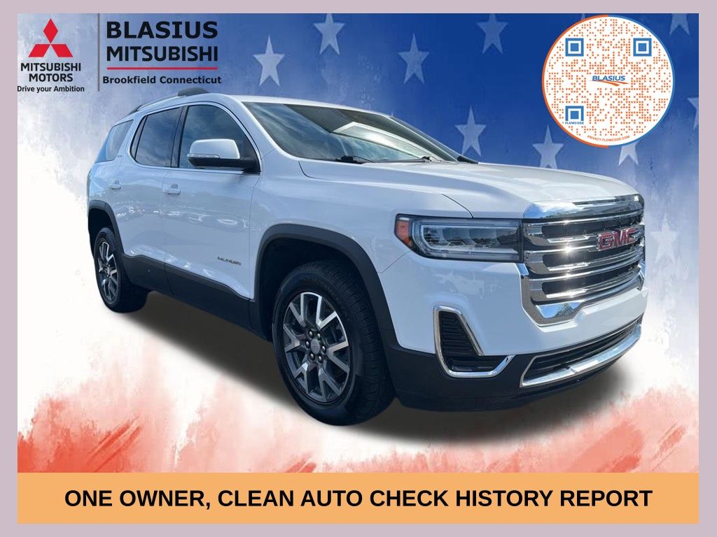 Summit White 2023 GMC Acadia SUV / Crossover Four-Wheel Drive 9-Speed Automatic