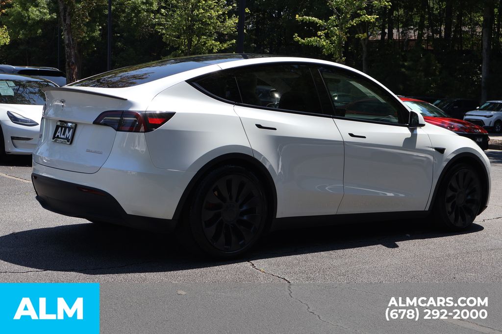Used 2023 White Tesla Performance image 5