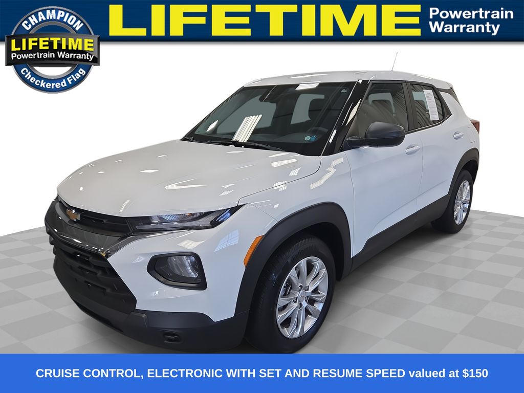 Summit White 2023 Chevrolet Trailblazer SUV / Crossover Front-Wheel Drive Continuously Variable Transmission