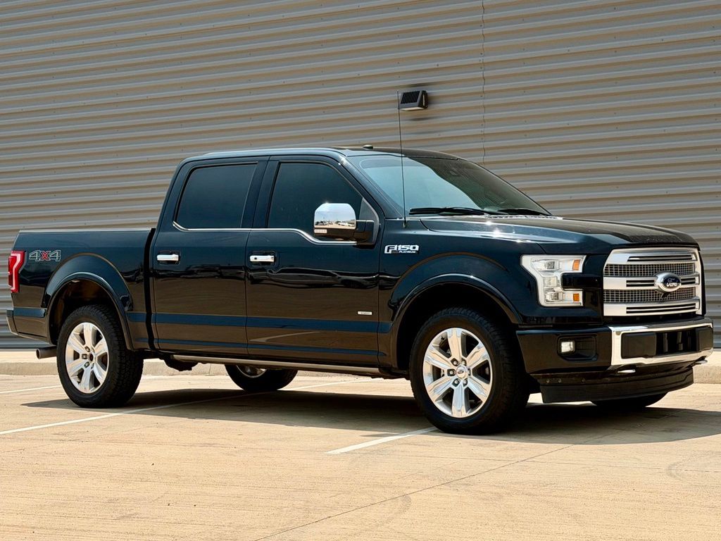 Shadow Black 2017 Ford F-150 Pickup Truck Four-Wheel Drive Automatic