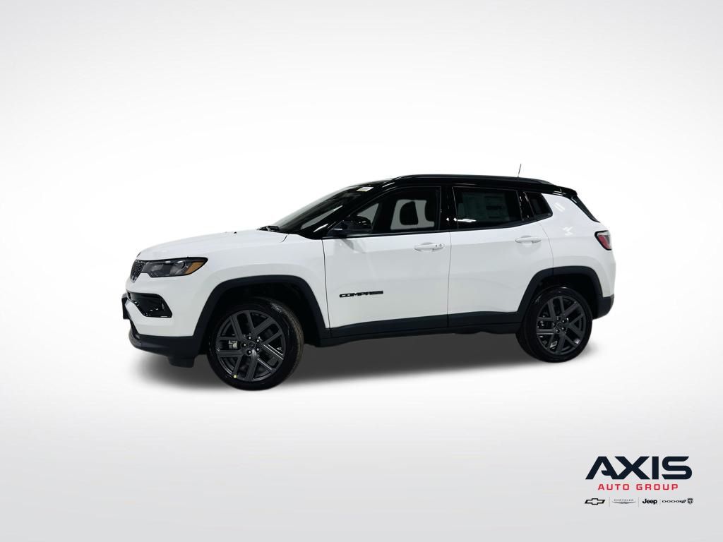 Bright White Clearcoat 2026 Jeep Compass SUV / Crossover Four-Wheel Drive 8-Speed Automatic