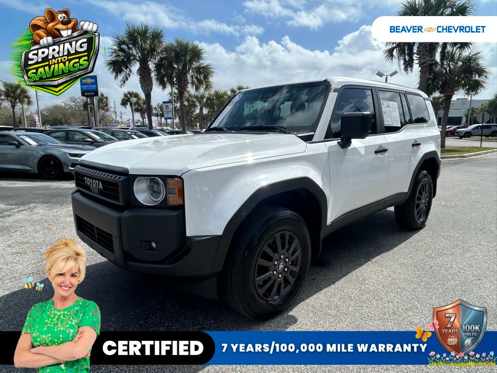 White 2026 Toyota Land Cruiser 1958 4WD SUV / Crossover Four-Wheel Drive 8-Speed Automatic