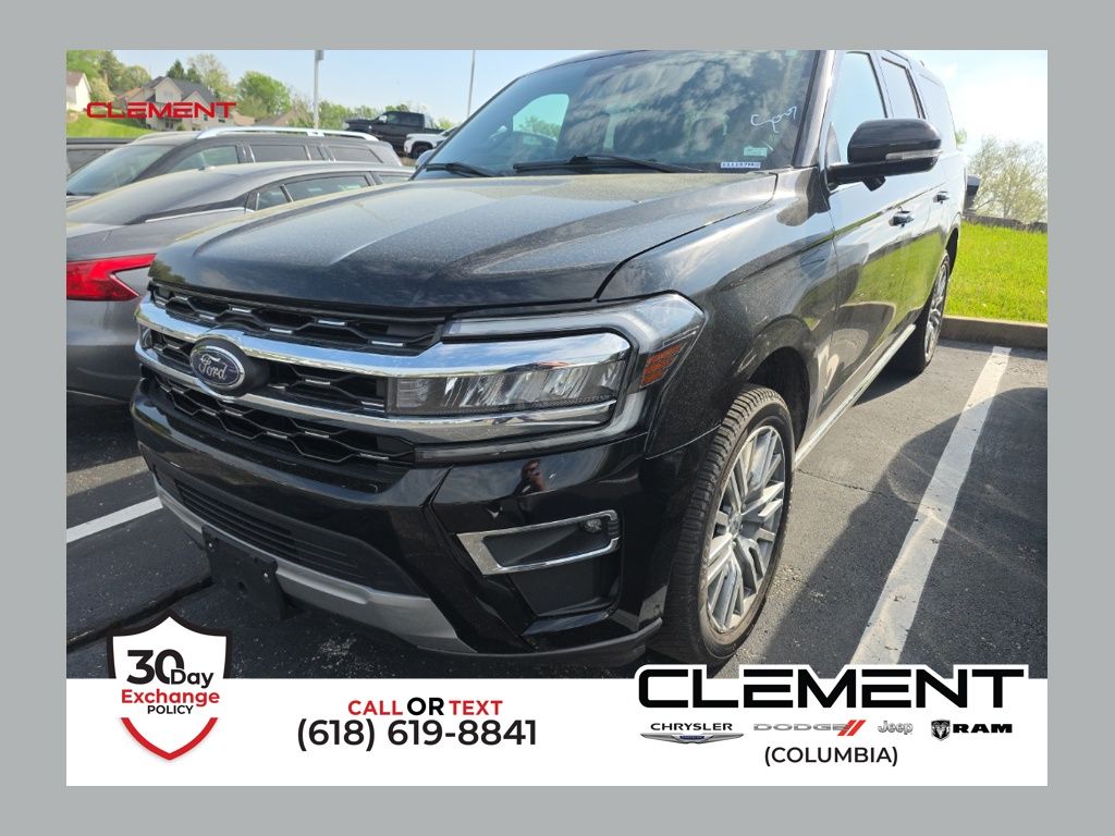 Black Metallic 2022 Ford Expedition MAX Limited 4WD SUV / Crossover Four-Wheel Drive Automatic