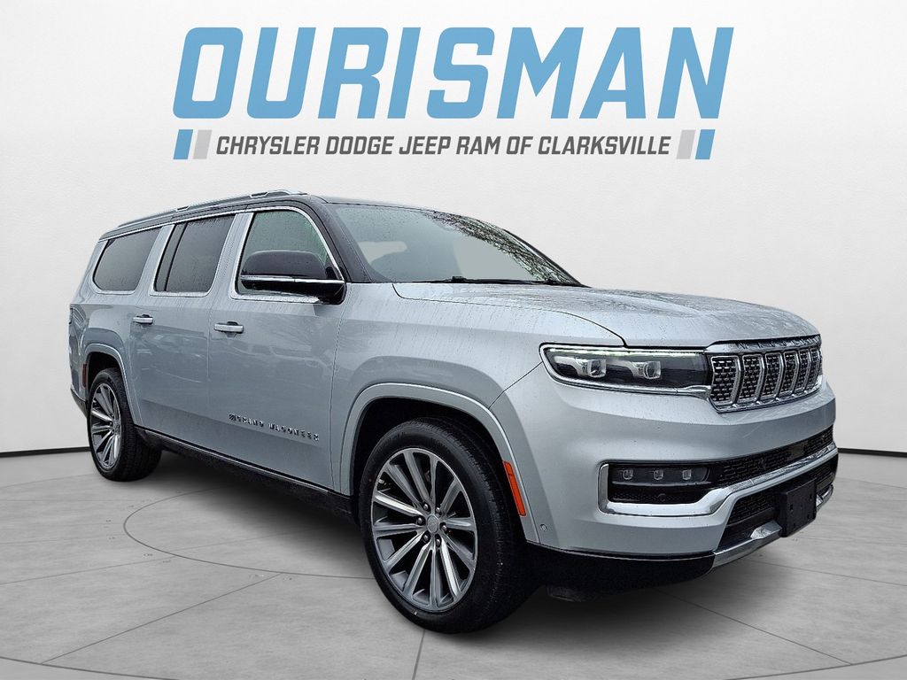 Silver Zynith 2023 Jeep Grand Wagoneer L Series II 4WD SUV / Crossover Four-Wheel Drive 8-Speed Automatic